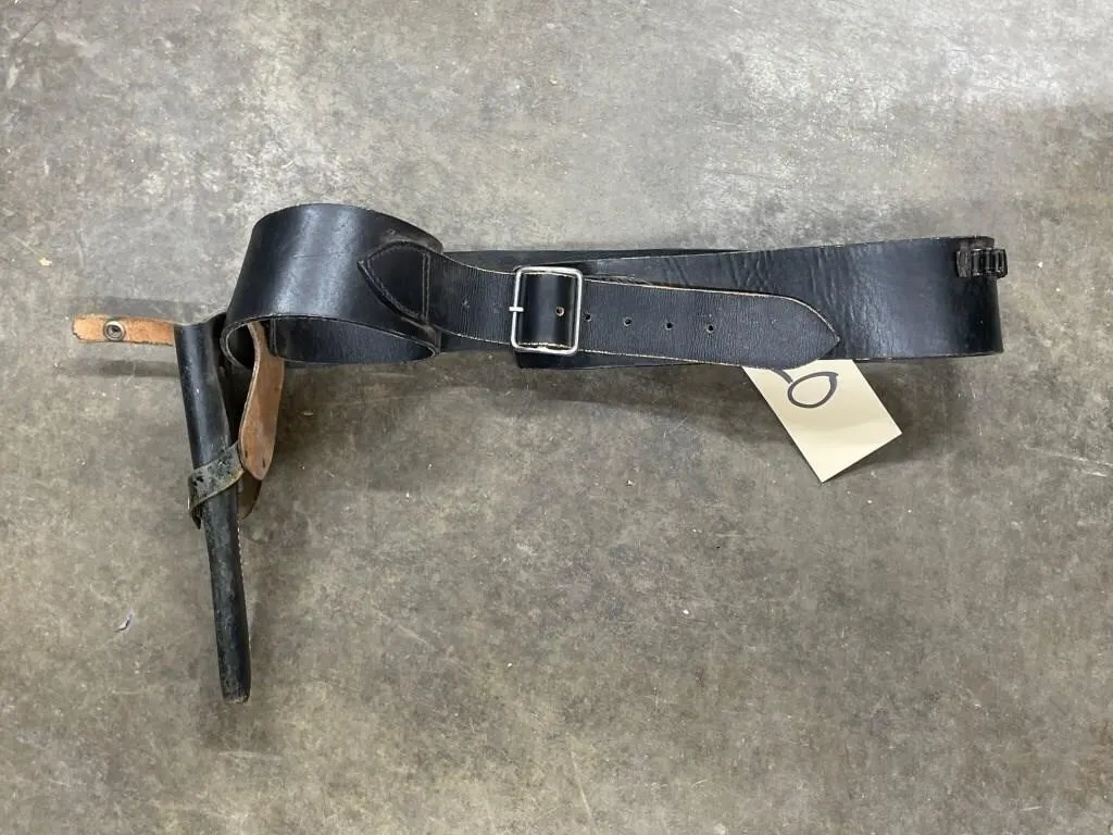 Leather Holster Belt