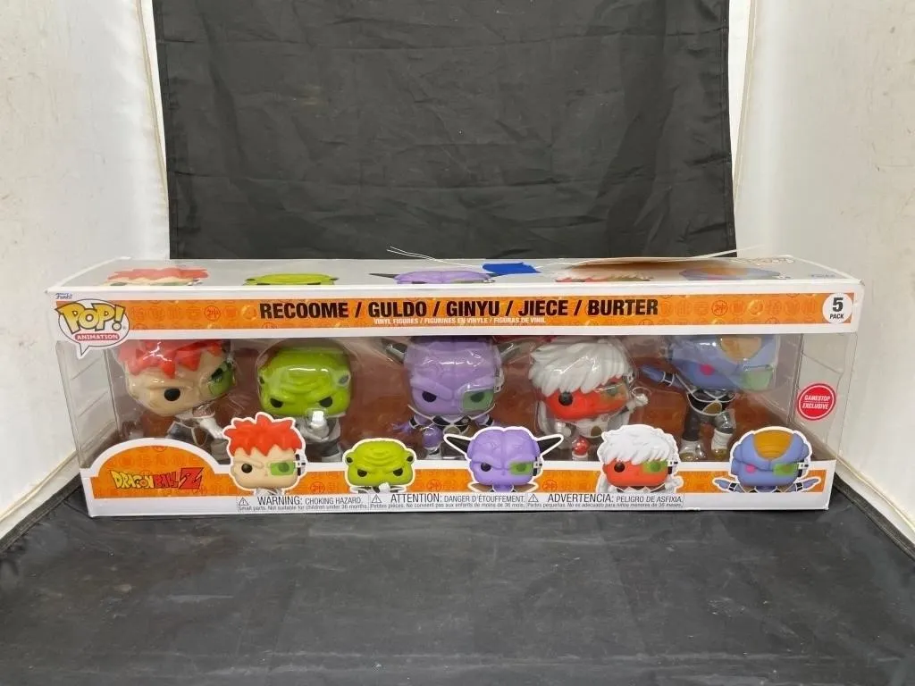 5 Pcs - Dragon Ballz Pop Funko