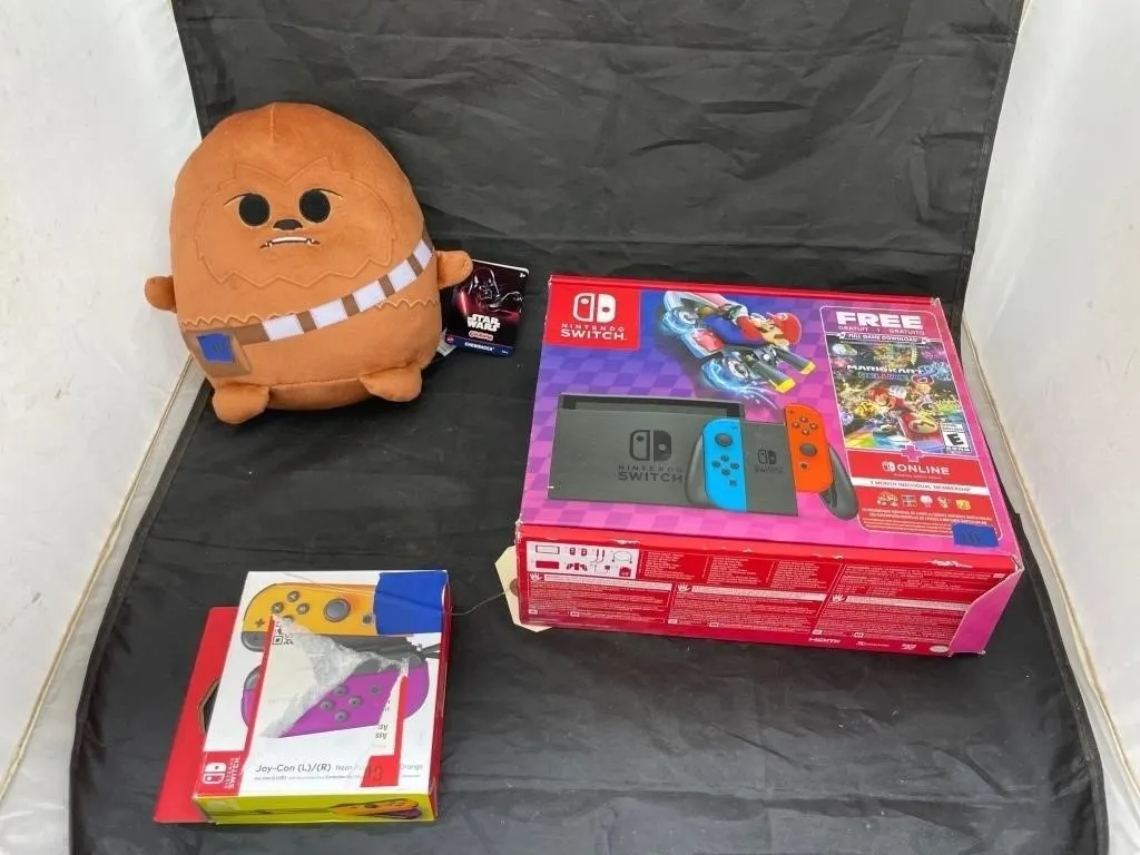 3 Pcs - Nintendo Switch Controllers - Dock -