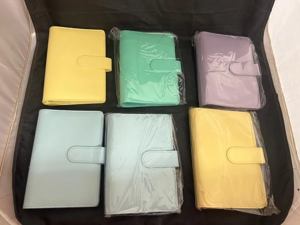6 Pcs - Small 6-Ring Binders