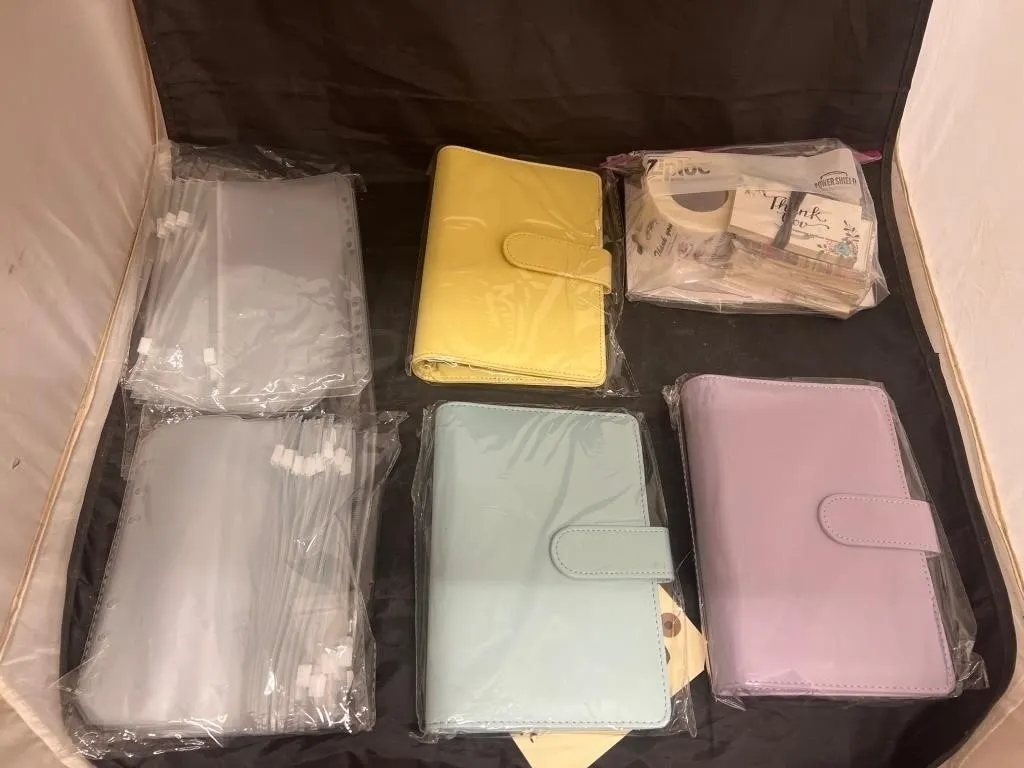 6 Pcs - Shipping Labels - Plastic Bags - Ringed