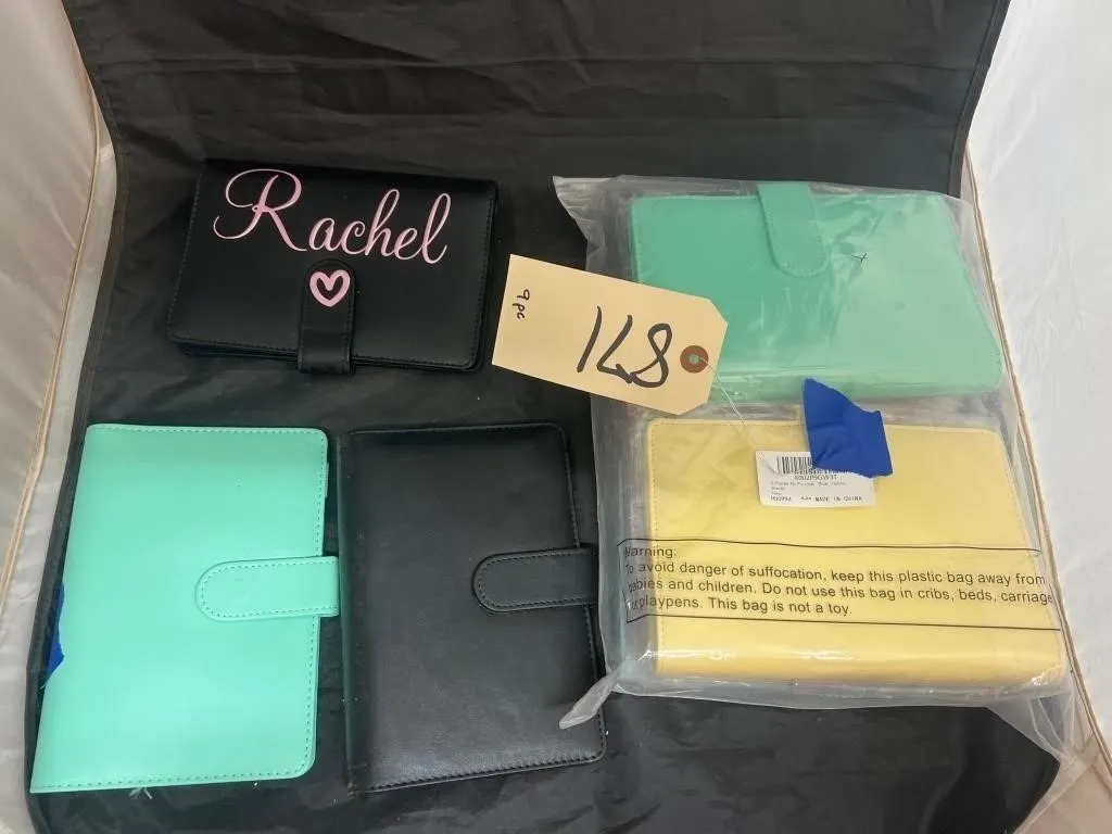 9 Pcs- Ringed Binders