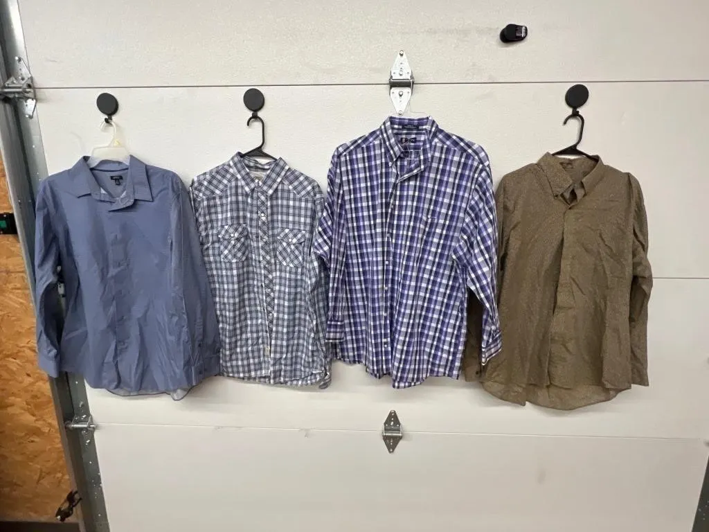 4 Pcs - Chaps - Trevero - Van Heusen Sz L & XL But