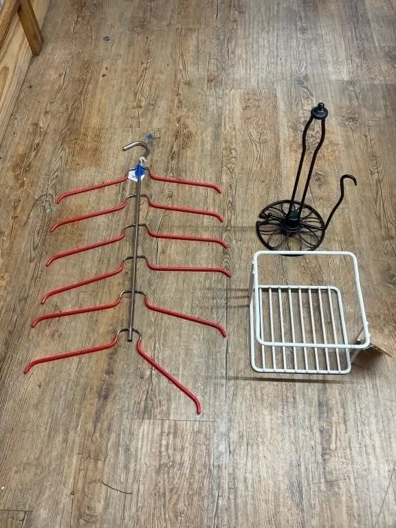 3 Pcs - Paper Towel Holder - Wire Metal Stand &