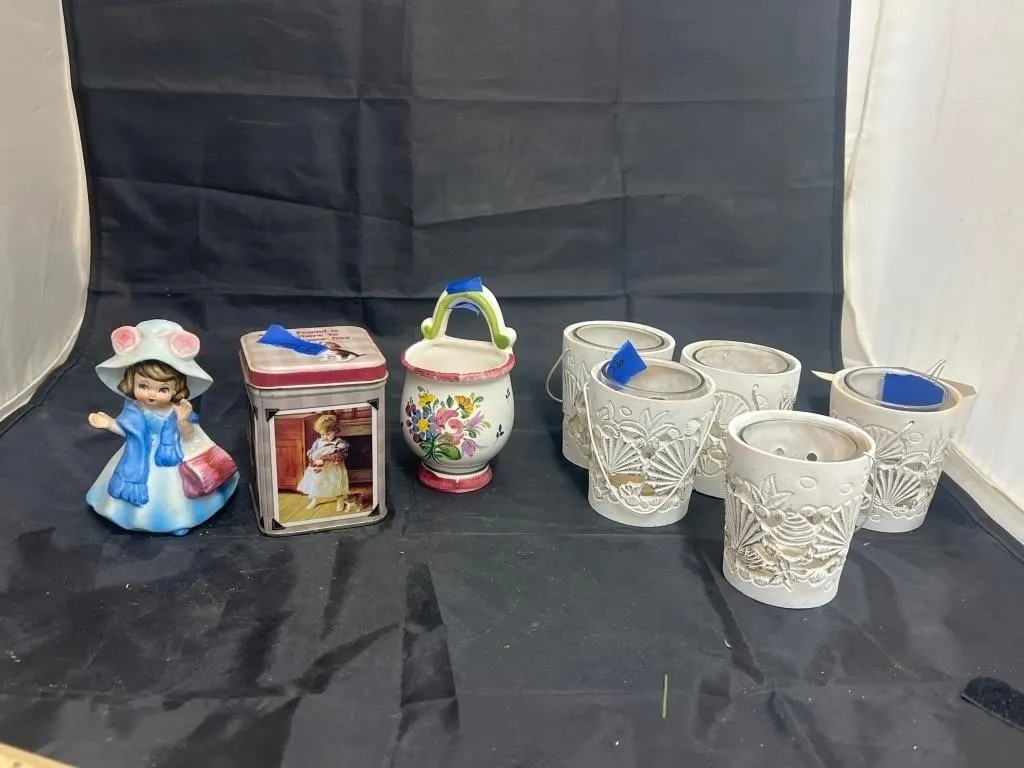 8 Pcs - Tealight Candle Votives - Small Wall Plant