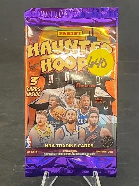2024-25 Panini NBA Haunted Hoops 3 Pack -