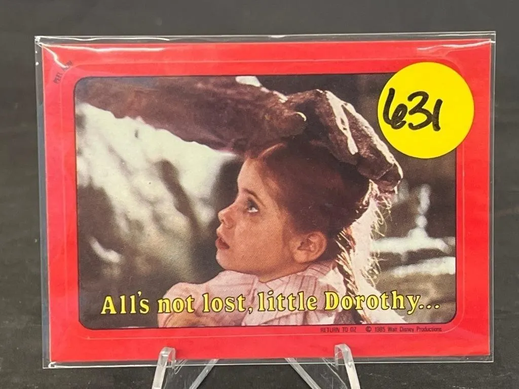 Vintage Walt Disney Return to Oz Trading Card