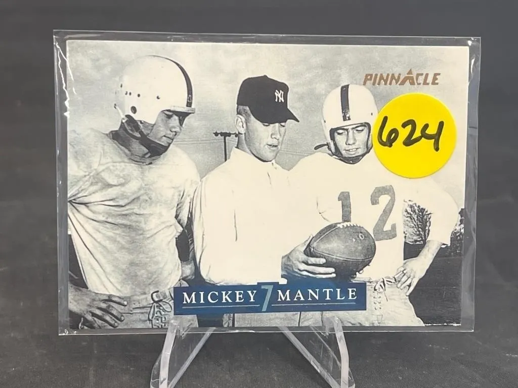 Mickey Mantle High School 1992 Pinnacle #2 New