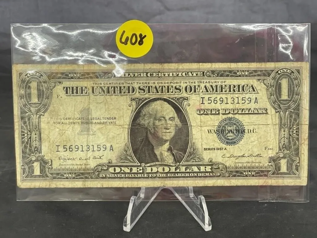 1957 A $1 Silver Certificate