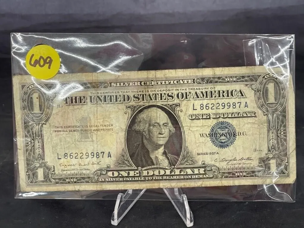 1957 A $1 Silver Certificate