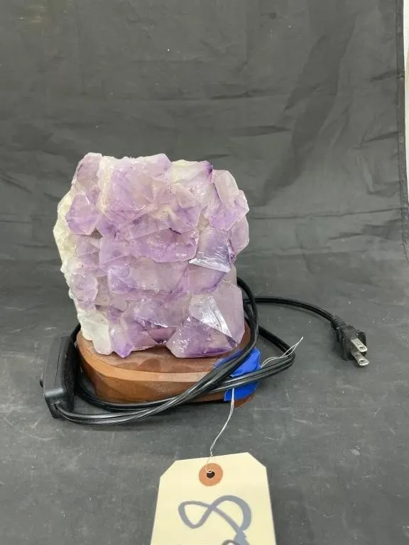 Amethyst Lamp