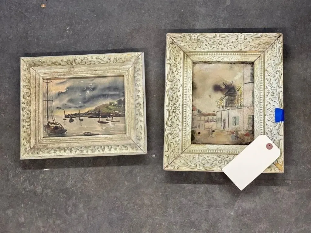 2 Pcs - Framed Wall Decor