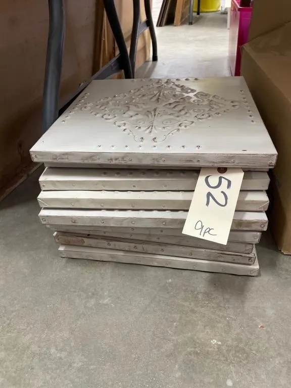 9 Pcs - Metal Wall D\uFFFdcor