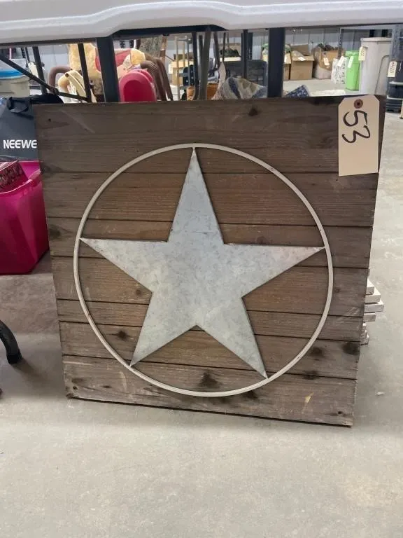 Star Wall Decor 24"x24"