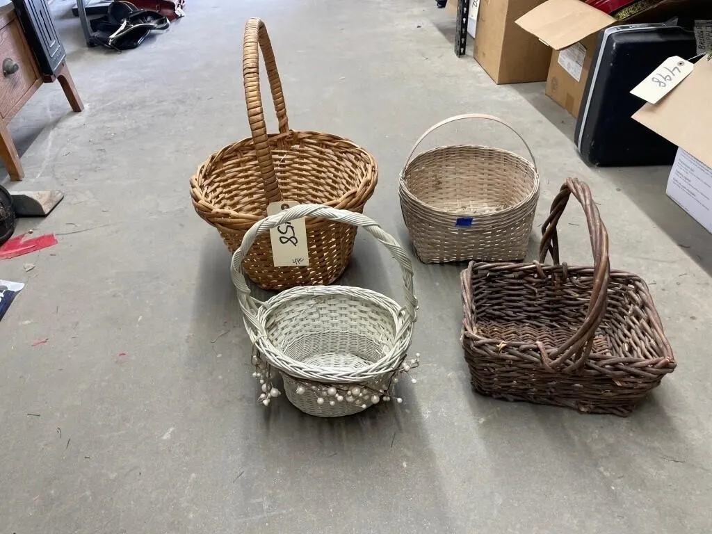 4 - Wicker Baskets