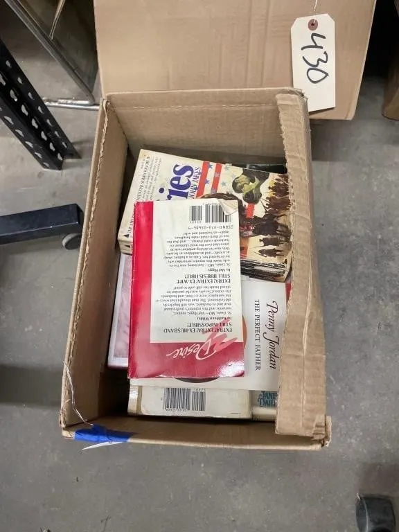 Box of Assorted Books