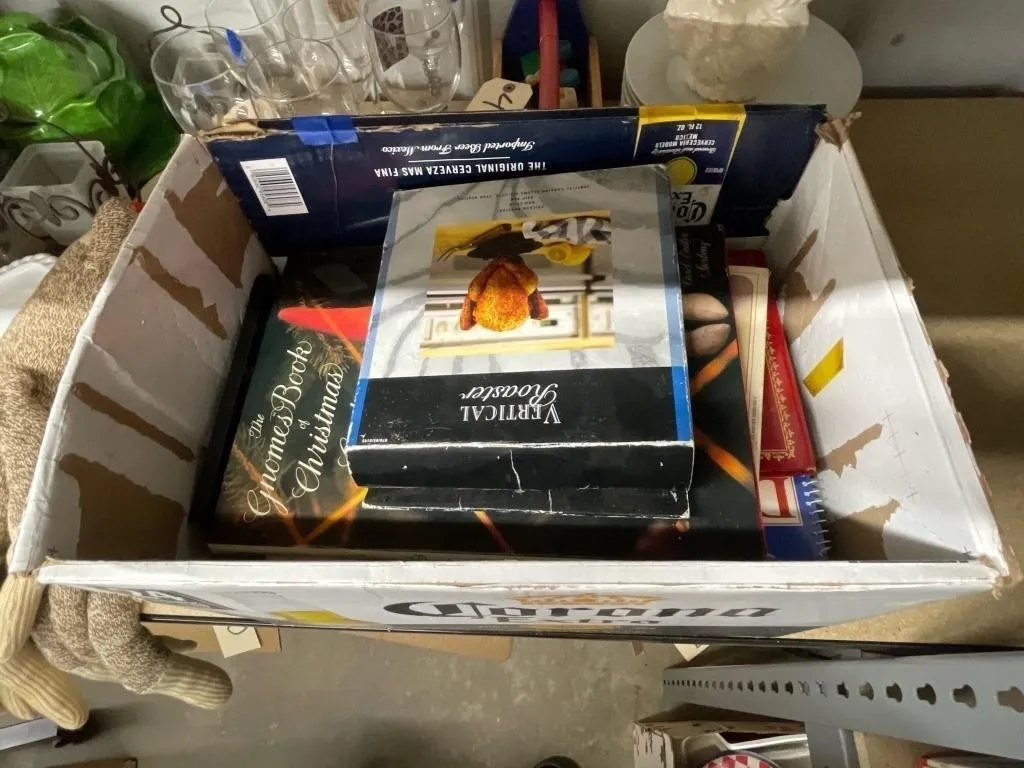 Box of Assorted Books