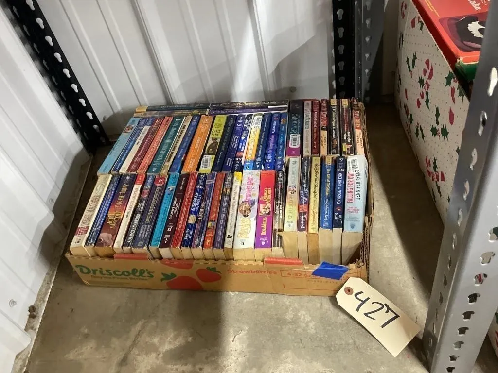 Box of Paperback Books