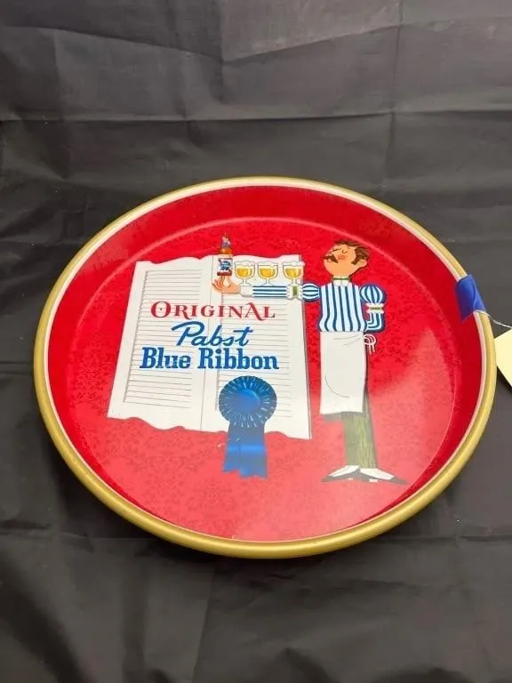 Pabst Blue Ribbon Metal Serving Tray