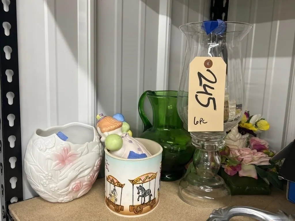 6 Pcs - Vase - Planter - Pitcher & More