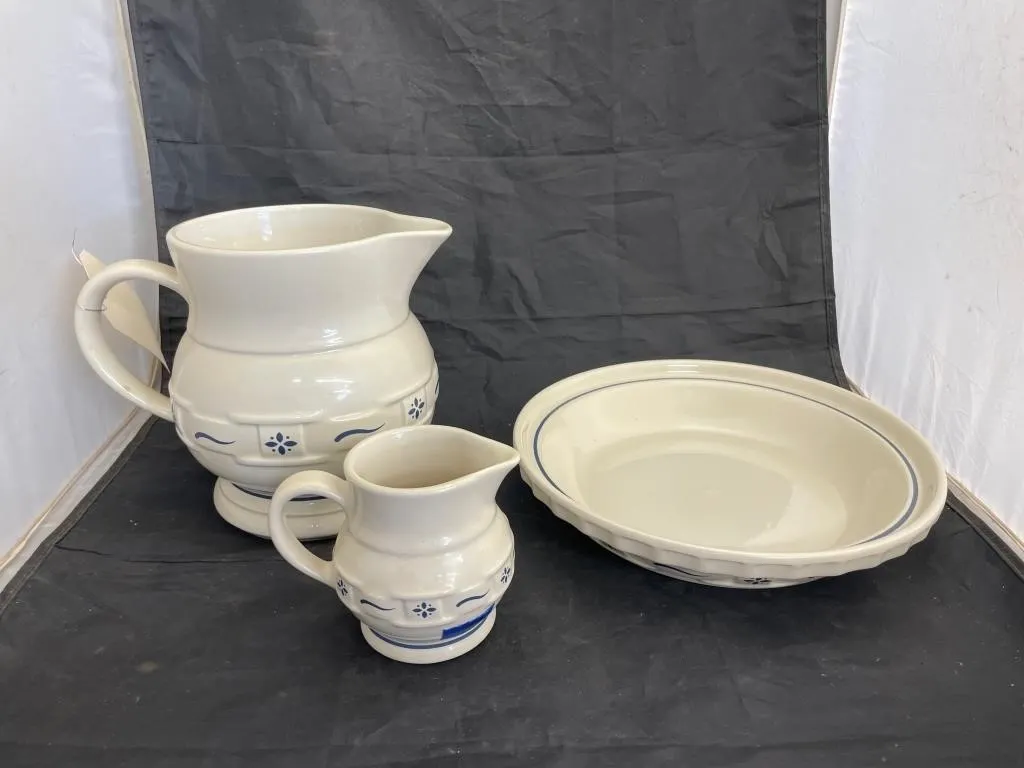 Longaberger Pitcher - Cup - Wash Basin