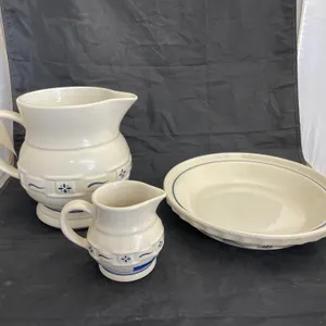 Longaberger Pitcher - Cup - Wash Basin