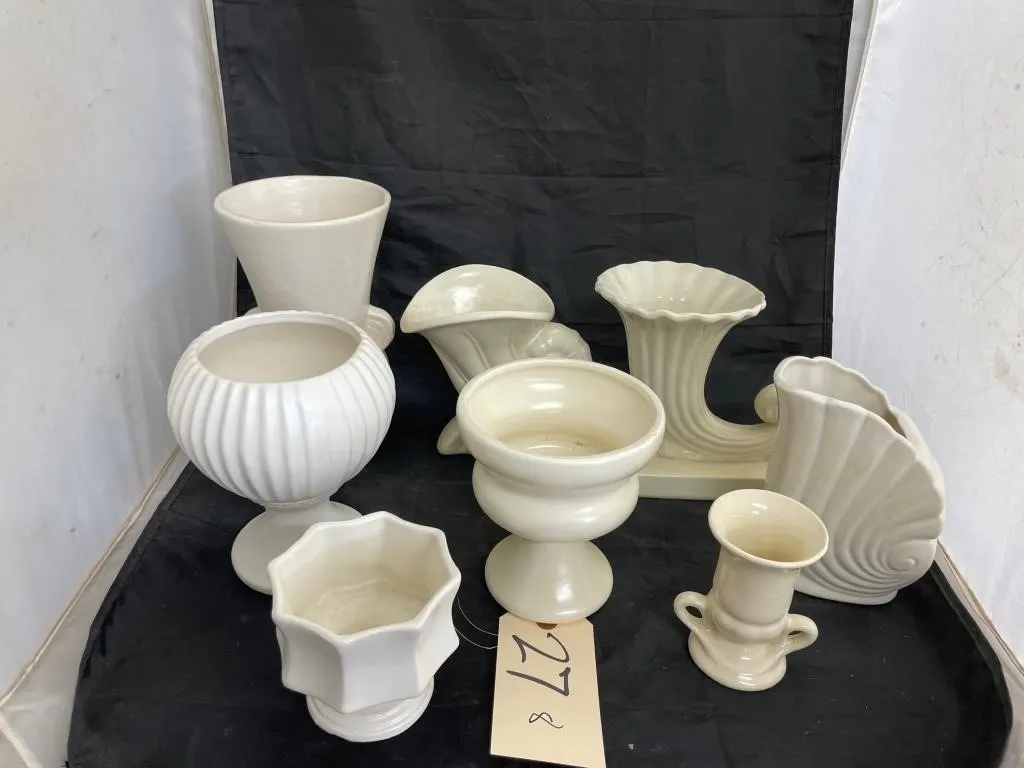 8 Pcs - Haeger Vases & More