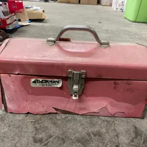 Metal Tool Box w/Hand Tools