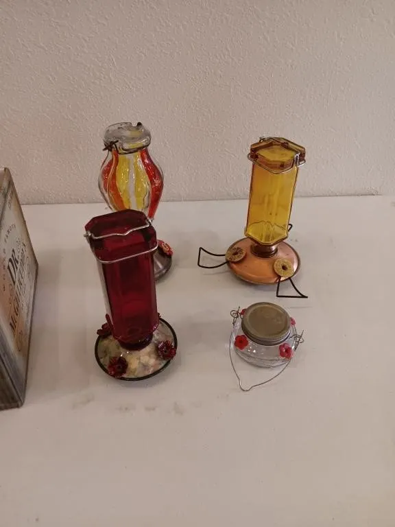 Hummingbird Feeders.