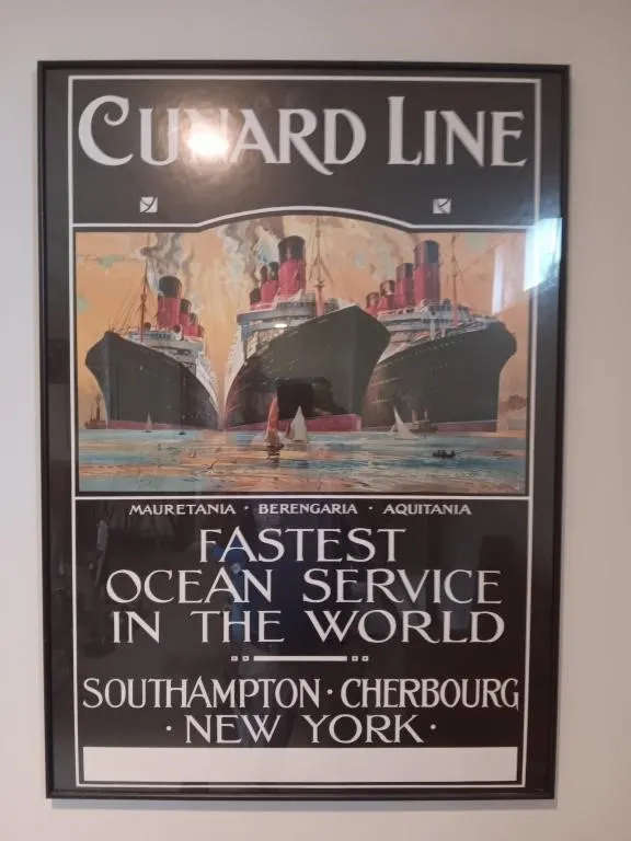 Steamship wall picture.
33x23