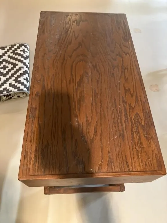 Wooden table 32.5x17.5x31