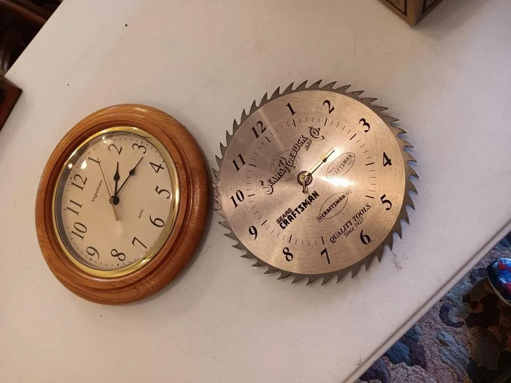 Two Battery Operated Clocks