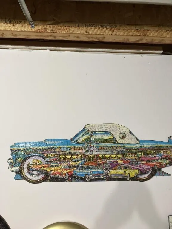 Car puzzle picture
11x36