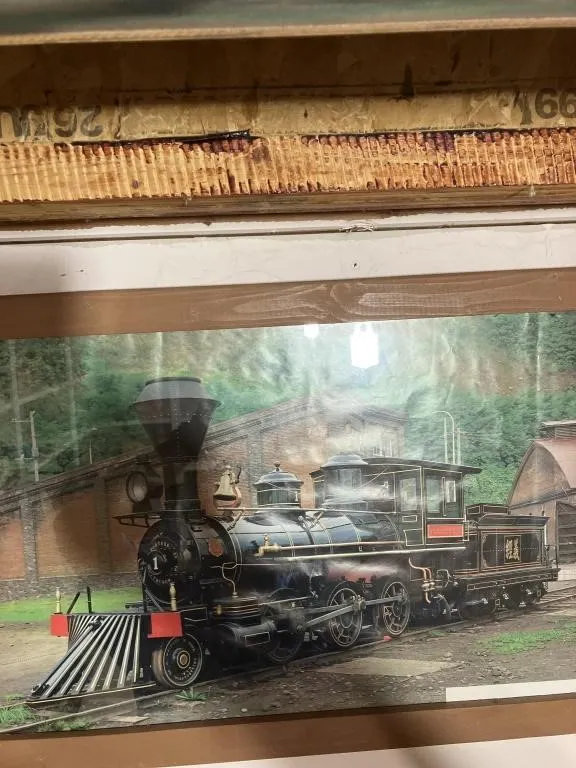 Train picture 26x18