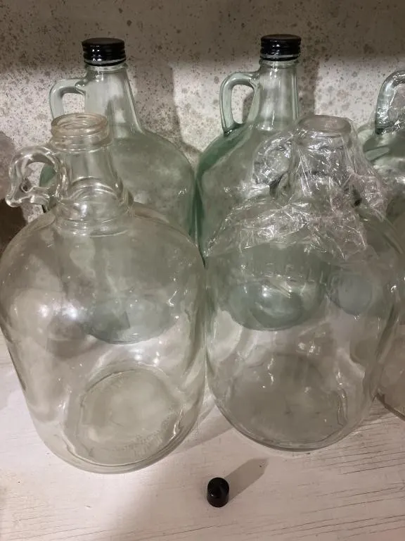 Eight-1 gallon jugs