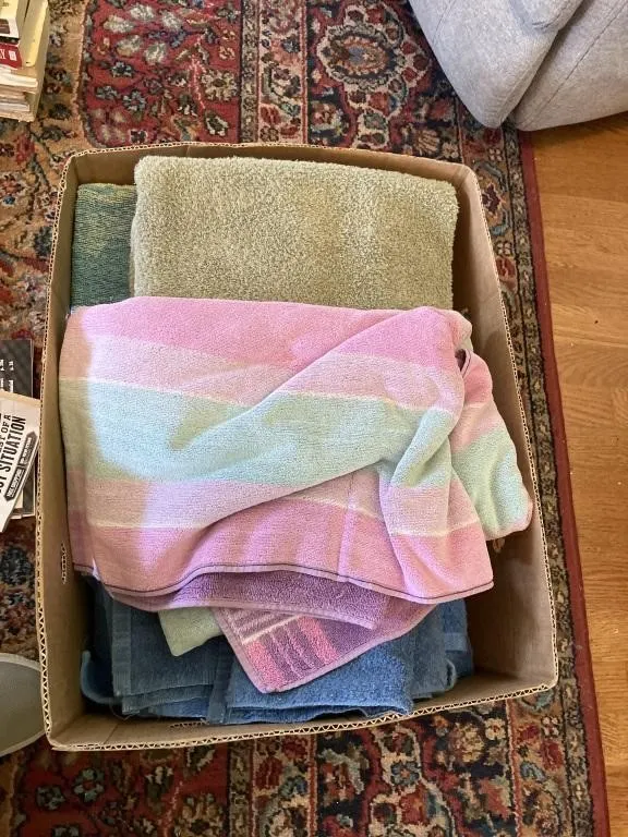 Assortment of towels
