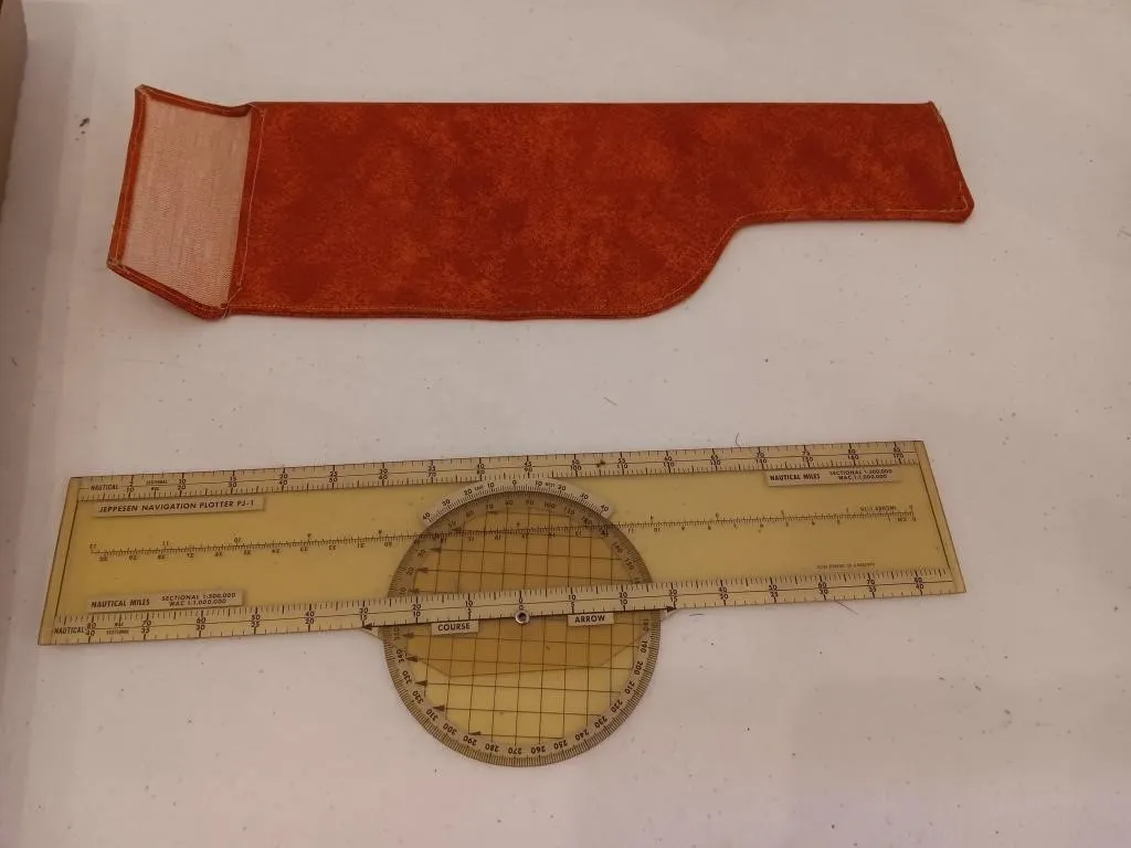 Jappesen PJ-1 Rotating Azimuth Plotter. Aviation