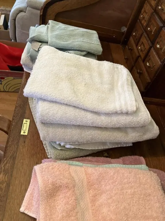 Assortment of towels