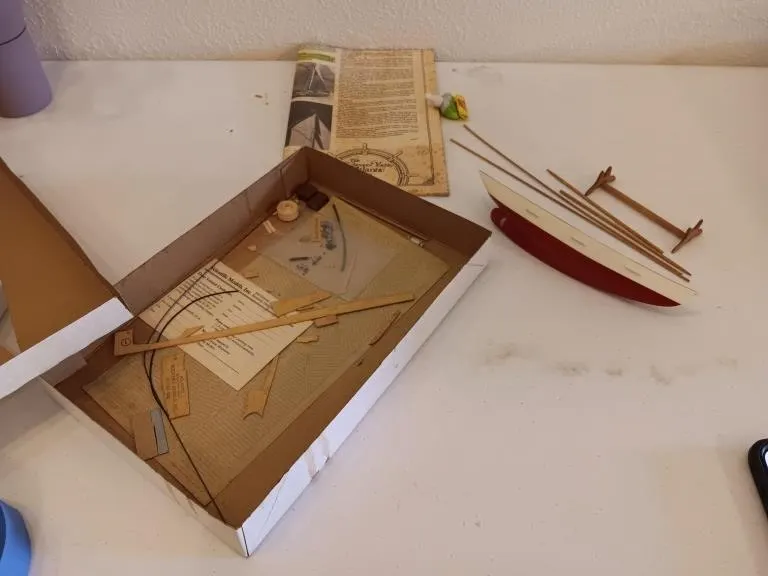 Schooner Yacht Atlantic 1905 Model Kit 302.