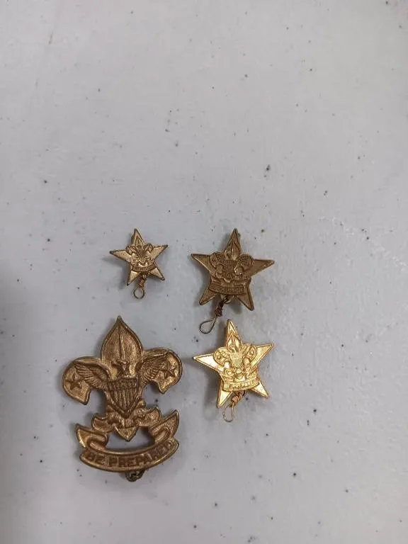 Boy Scout of America insignia pins