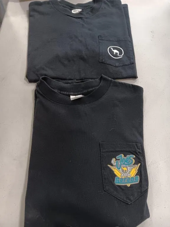Two Joe Camel Xl T shirts