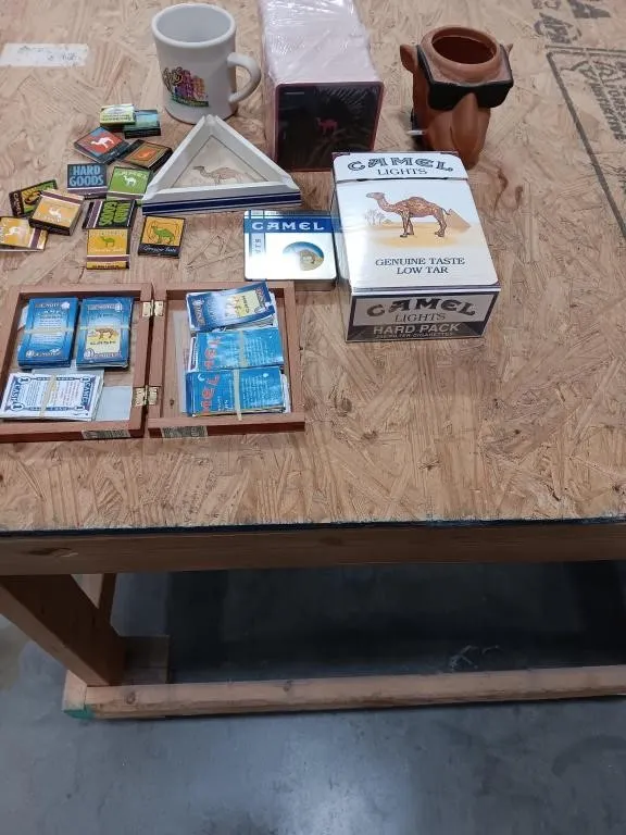 Camel cigarette promotional items