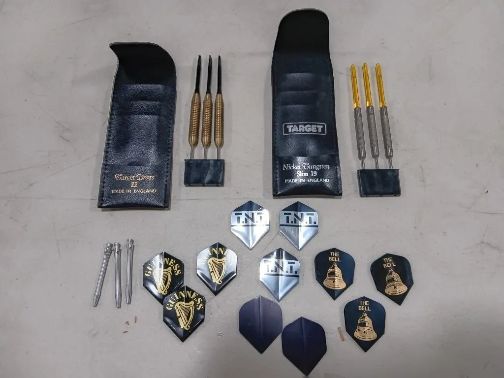TARGET DARTS and accessories.
Appears to be