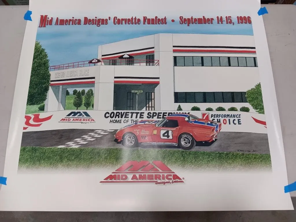 Posters.
Mid -America Corvette, Batman,Fighting