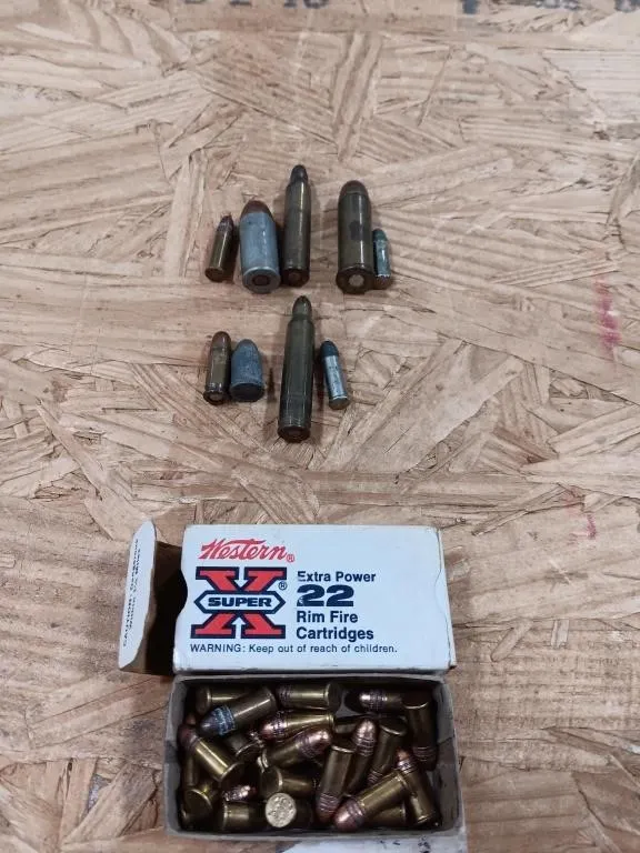 Assortment of ammunition including Western Super