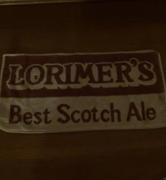 Vintage Lorimer's Best Scotch Ale Bar Towel