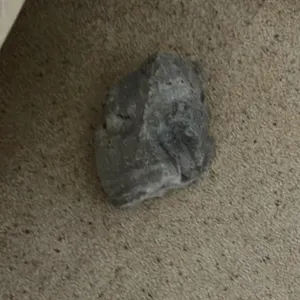 Rugged Gray Rock Fragment