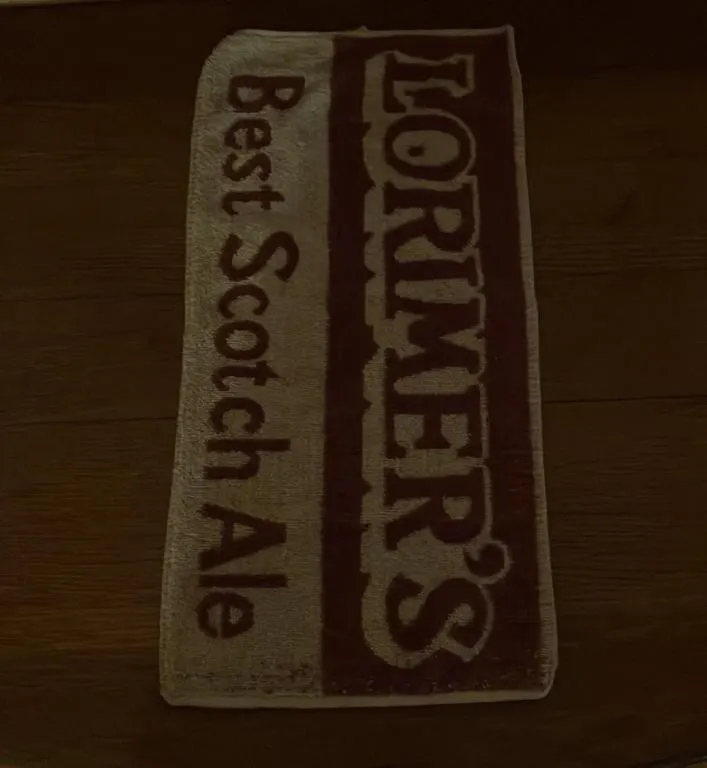 Lorimer's Best Scotch Ale Bar Towel