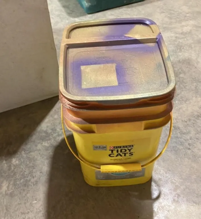 Purina Tidy Cats Plastic Storage Bucket