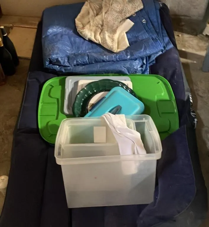 Assorted Household Storage and Decor Lot